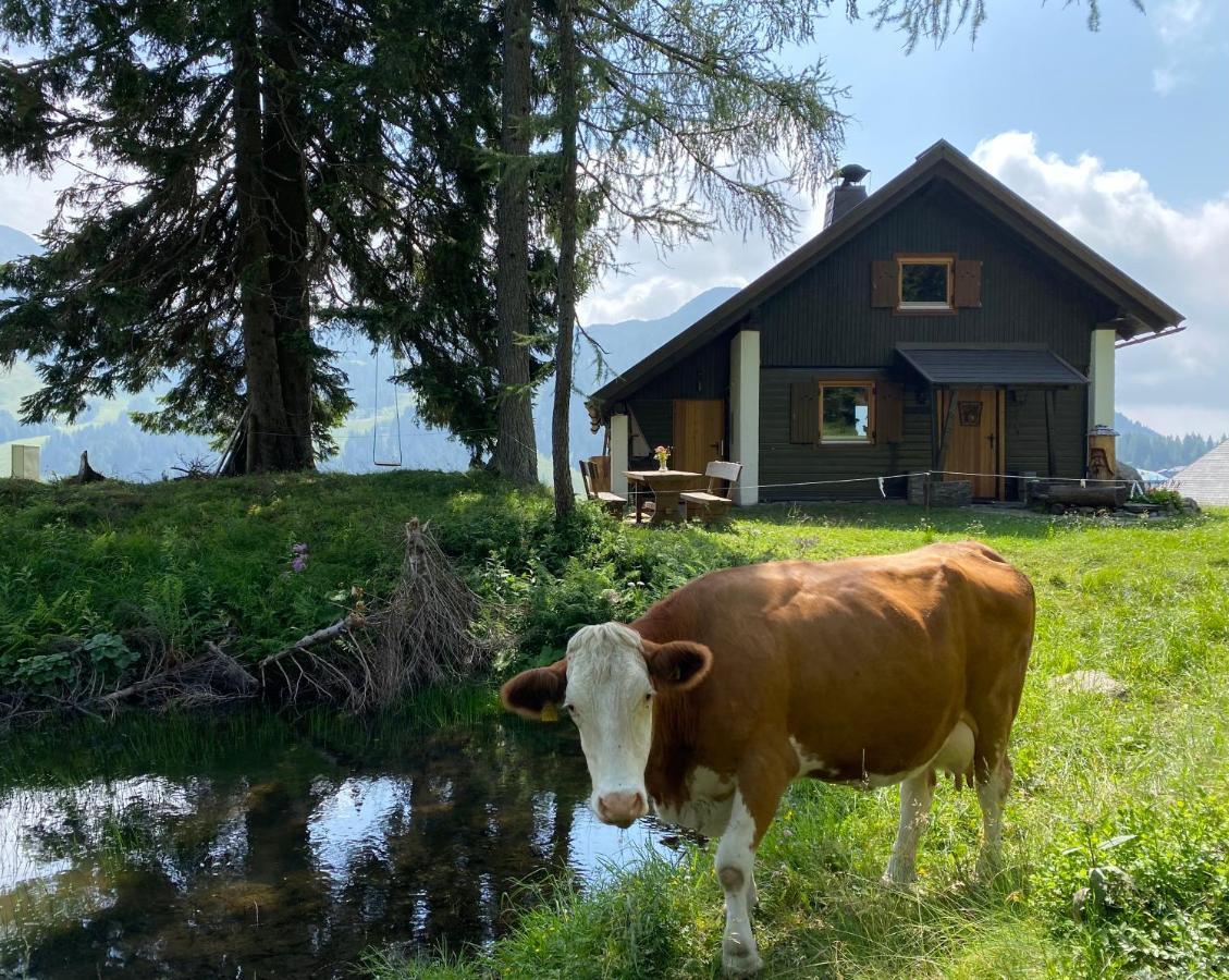 Willa Gemuetliche Huette In Den Bergen Sonnenalpe Nassfeld Zewnętrze zdjęcie
