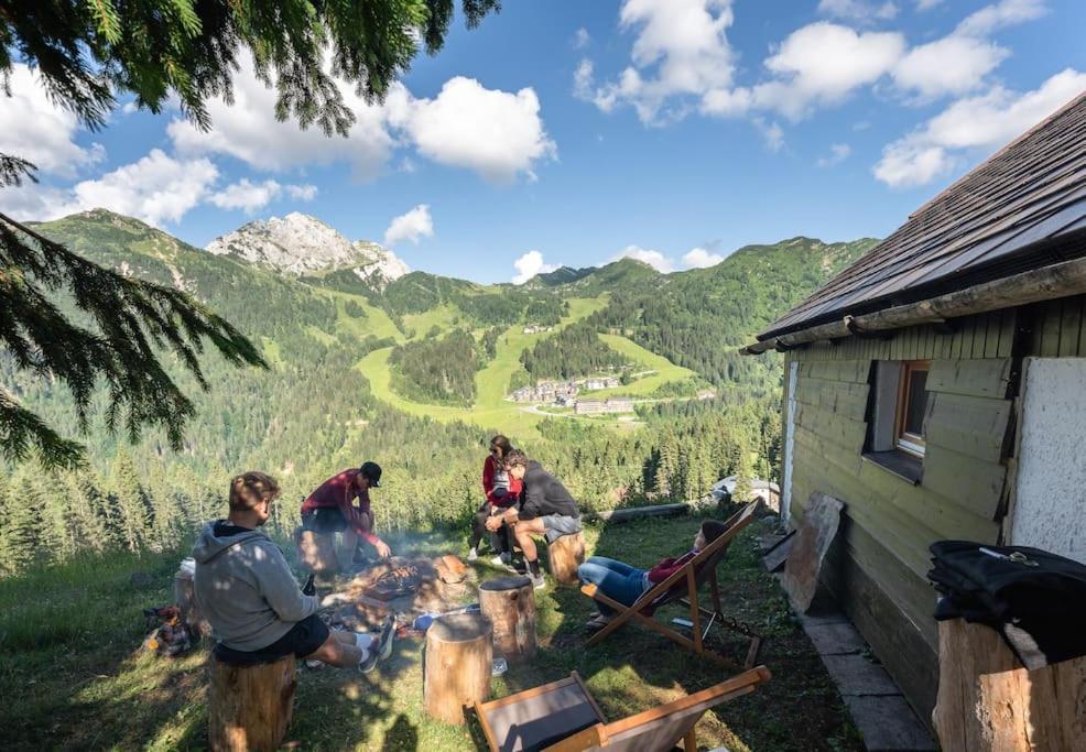 Willa Gemuetliche Huette In Den Bergen Sonnenalpe Nassfeld Zewnętrze zdjęcie