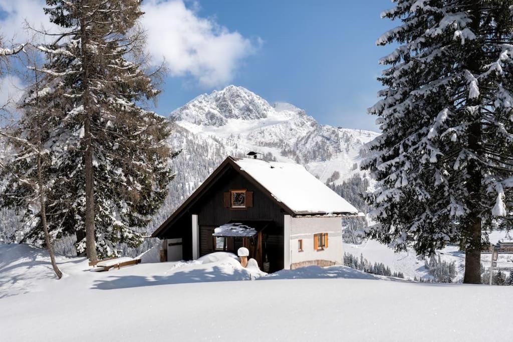 Willa Gemuetliche Huette In Den Bergen Sonnenalpe Nassfeld Zewnętrze zdjęcie