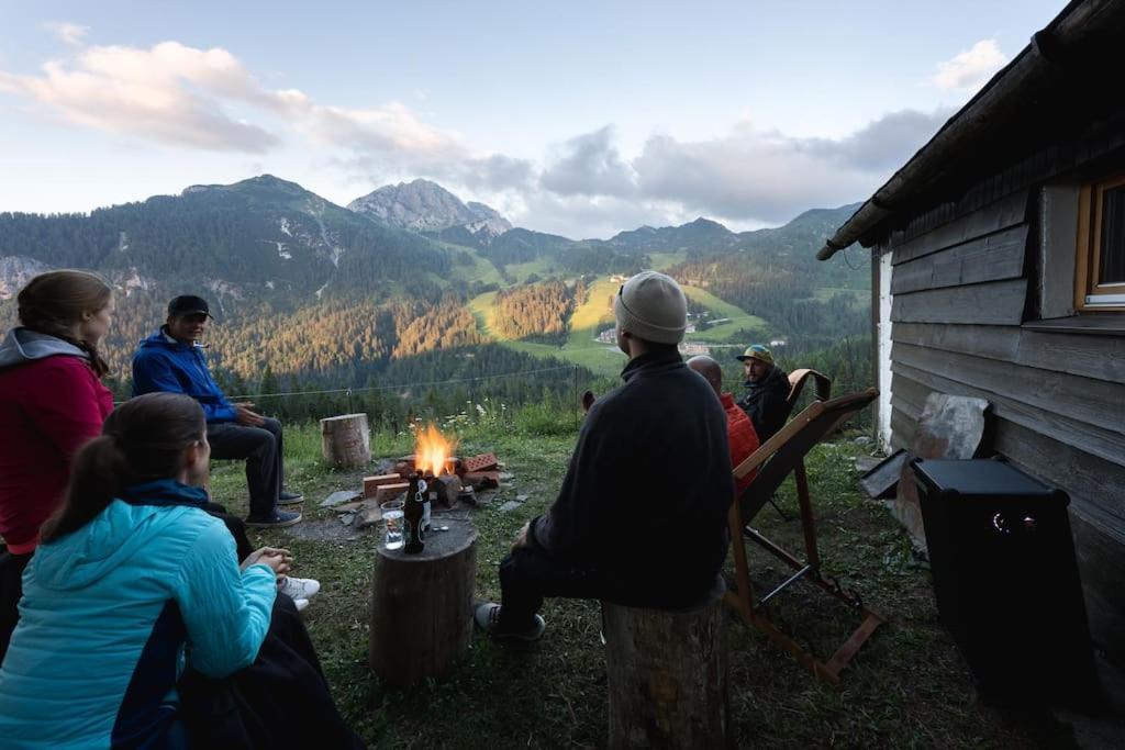Willa Gemuetliche Huette In Den Bergen Sonnenalpe Nassfeld Zewnętrze zdjęcie